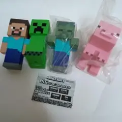 MINECRAFT　BIGソフビコレクション　全４種