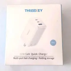 THREEKEY 65W GaN Quick Charger♡K1