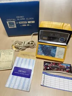 SEIKO服部時計店　引き出し付きアラーム置き時計　新品未使用