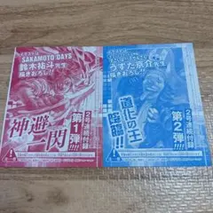 ワンピース　ジャンプ付録カード 神避二閃 道化の王