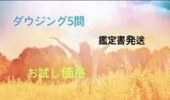 ダウジング　5件　占い