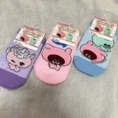 ぷにるんずキッズ靴下　15-20cm