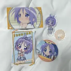 まねきねこ らきすたコラボ 柊つかさ アクスタ カード 缶バッジ セット売り