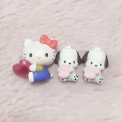 きらめきバルーンフィギュア　ハローキティ ポチャッコ ガチャガチャ