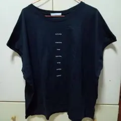 【eka::】エーカ　Tシャツ　ノースリーブ　ブラック　新品・未使用・タグ付き