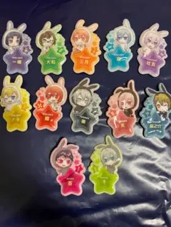 アイドリッシュセブン　きらどるネームバッジ　うさみみパーカー　バッジ　12種