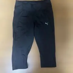 PUMA ブラックレギンス ポケット付き