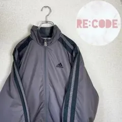 【希少】adidas アディダス ブルゾン フルジップ ワンポイントロゴ