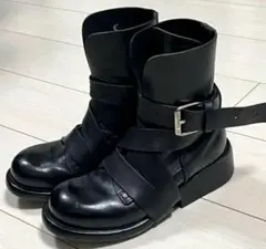 超稀少 アーカイブ Dirk Bikkembergs 97AW ベルテッドブーツ