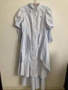 新品未使用品 POLO dazzlinシャツワンピース Mサイズ ベルトなし