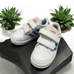 【お洒落】✨️ adidas アディダス キッズ スニーカー 14cm ベルクロ