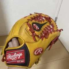 Rawlings 軟式グローブ 黄色　外野手　三塁手　サード