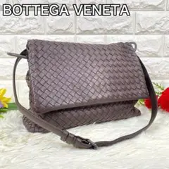 【極美品✨】BOTTEGA VENETA 2way ショルダーバッグ ブラウン