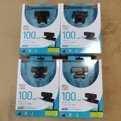 エレコム WebカメラUCAM-C310FBBK 4台セット(新品、未開封)