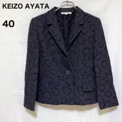KEIZO AYATA テーラードジャケット 40 日本製 綾田敬三 シングル
