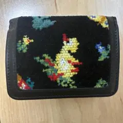 新品未使用　FEILER 花柄 三つ折り財布 レディース 短財布 花柄 三つ折り かぶせ フラップ スナップ