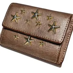 JIMMY CHOO ジミーチュウ 三つ折り財布 ミニウォレット ブロッサム