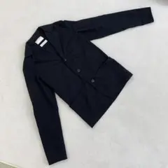⭐️ジャケット⭐️丈長め ポケット付き ブラック しっかり素材