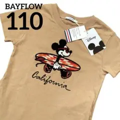 新品 BAYFLOW ベイフロー ミッキー Tシャツ ワンピース 110
