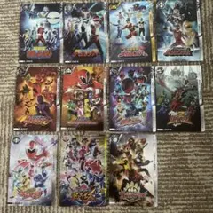 イタジャガ　スーパー戦隊9枚セット　バラ売り可