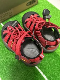 KEEN キッズ サンダル 15センチ　レッド