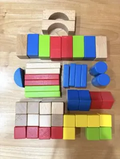 Hape 積み木46ピース　箱無し