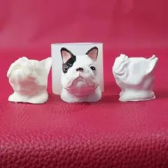 ハンドメイド シリコンモールド ブルドッグ