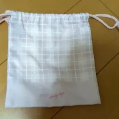 MY CRAZY チェック柄 巾着袋