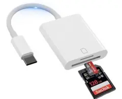 新品 USB-C SDカードアダプター 128GB対応
