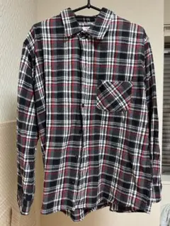 Nylaus チェック柄 長袖シャツ L