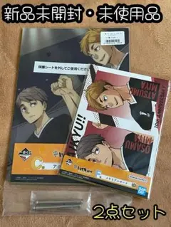 【値下げ中♪未開封】ハイキュー‼︎ 10周年 2点セット 稲荷崎高校　宮兄弟