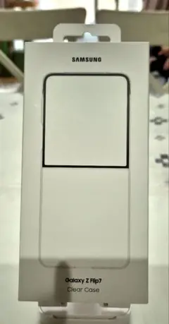 新品　Galaxy　Z flip7 カバー　Samsung 純正品