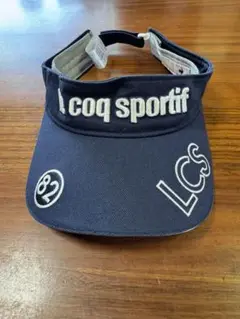 le coq sportif ネイビー バイザー サイズF