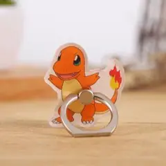 スマホリング　ポケモン　バンカーリング　ヒトカゲ