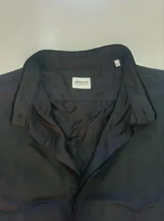 ARMANI COLLEZIONI ブラック長袖シャツM