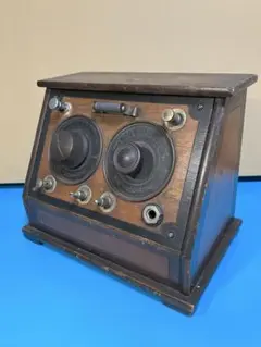 アンティーク　鉱石ラジオ 　\"Pocket Radio\" (米製) 古調・鉱石ラジオ(アンティークエレクトリック社製 米製) - メルカリ
