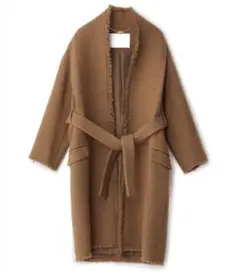 美品☆Kaon (カオン) LINTONツイード コート