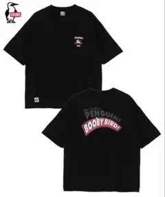 チャムス アイム ア ブービー バード Tシャツ／黒 CH01-2524／XXL