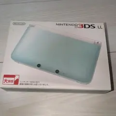 【動作品】ニンテンドー 3DS LL ミントホワイト 本体 任天堂 箱付