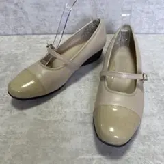 ⭐️美品⭐️フワラク メリージェーン パンプス ウェッジソール 24.5EEE
