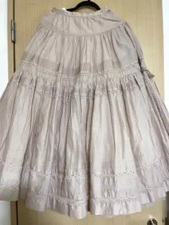 カネコイサオ ピンクハウス ピンク ピンタックスカート