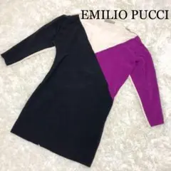 EMILIO PUCCI ワンピース 高級イタリア製 シルク100%