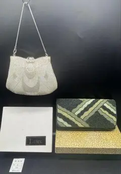 Lumy Hashimotoルミーはしもと★ビーズバック2個セット★未使用品