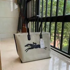 極美品 ショッピングトートバッグ L