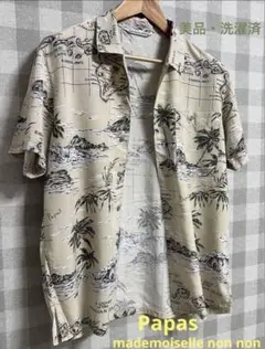 Papas パパス アロハシャツ Hawaii ヴィンテージ 半袖