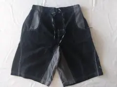 メンズ 水着 ブラックxグレー Mサイズ