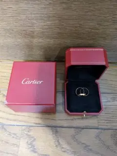 Cartier トリニティリング / 3連リング K18