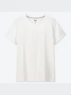 ユニクロ　UNIQLOドライEXクルーネックT 半袖　S