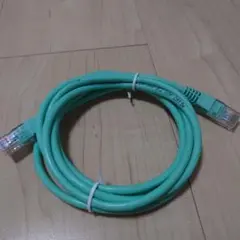 LANケーブル 約1.8m？長さ不明。 グリーン