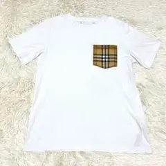 【美品】バーバリー 半袖シャツ ノバチェック